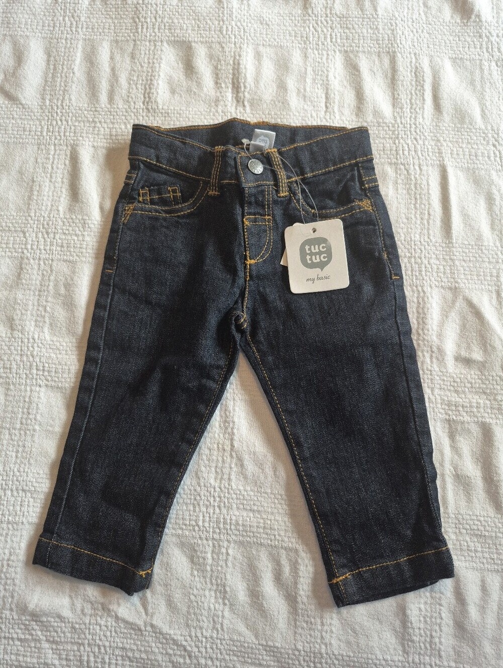 Tuc Tuc boys 9 months jeans dark navy blue New with tags